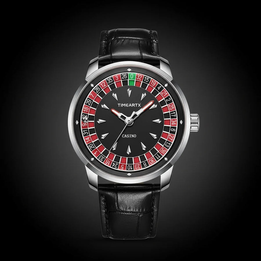 TIMEARTX Casino Roulette Watch